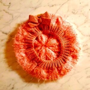 Betsey Johnson Pink Beret